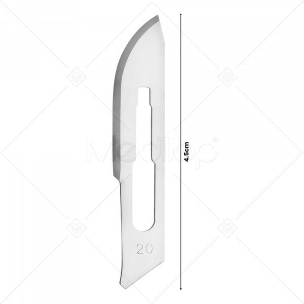 Meditop Scalpel Handle No. 4 with Sterile Blade Compatibility (#20–#24) – Stainless Steel