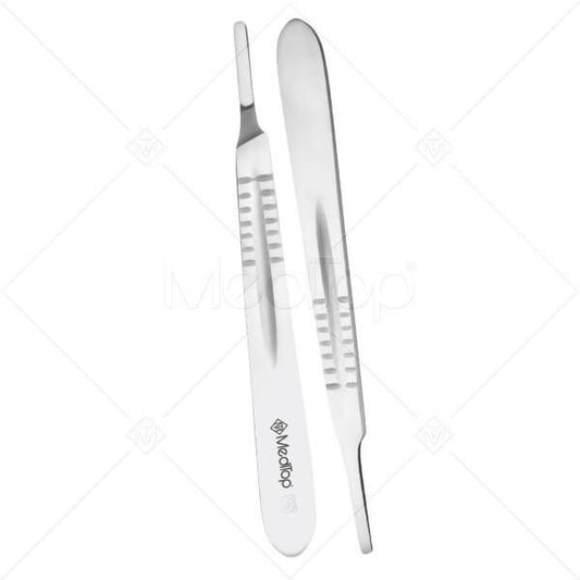 Meditop Scalpel Handle No. 4 with Sterile Blade Compatibility (#20–#24) – Stainless Steel