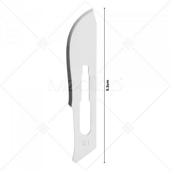 Meditop Scalpel Handle No. 4 with Sterile Blade Compatibility (#20–#24) – Stainless Steel