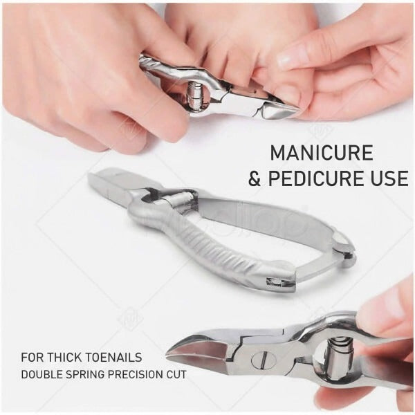 Meditop Heavy-Duty Toenail Clipper (5.5”) For Thick & Ingrown Nails | Surgical-Grade Steel